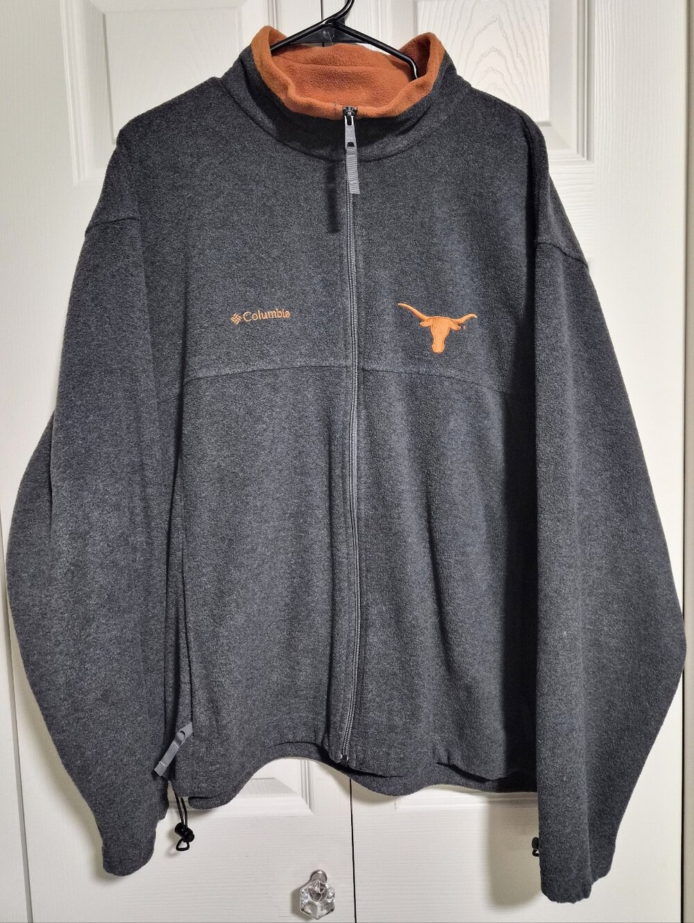 Men's Columbia Texas Longhorns Fleece Jacket Sz. XL